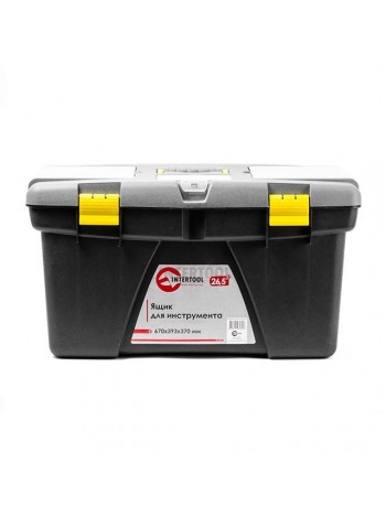 Ящик для інструменту 26.5" 670*393*370мм INTERTOOL BX-0326