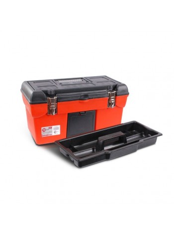 Скринька для інструментів з металевими замками 19" 483x242x240 мм INTERTOOL BX-1119