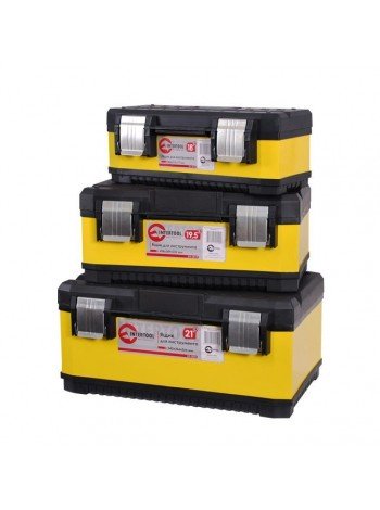 Комплект ящиків для інструментів з металевими замками, 3 шт INTERTOOL BX-2003