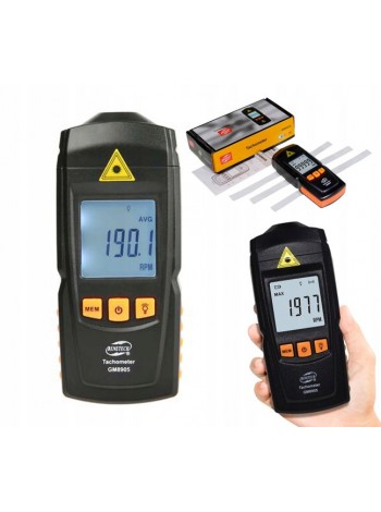 Тахометр бесконтактный (2,5-99999 об/мин) BENETECH GM8905