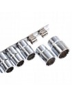 Набор 12-гранных головок на планке TOPTUL 12-гр. 1/2" 11ед. 8-22мм GAAQ1601U-12