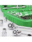 Профессиональный набор инструмента 1/4", 3/8", 1/2" 151ед. TOPTUL GCAI151R