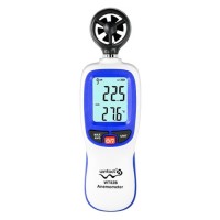 Анемометр крыльчатый Bluetooth 0,3-30 м/с, -10-45°C WINTACT WT82B