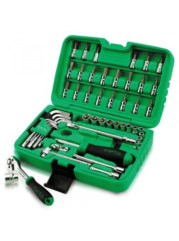 Набор инструментов в кейсе 1/4" 51ед. TOPTUL GCAI5101