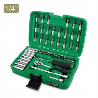 Набор инструмента  1/4"  46ед.  Toptul GCAI4601