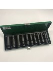 Набор длинных торцевых головок ударных TOPTUL 1/2" 10-24мм 10ед. GDAD1002