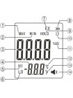 Детектор горючих газов + термометр (0-100%LEL, 0-50°C) WINTACT WT8823