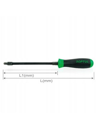 Рукоятка-вороток гнучкий 1/4" TOPTUL CASP0829