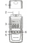 Влагомер древесины 0-41% (28 пород, 4 типа) BENETECH GM605