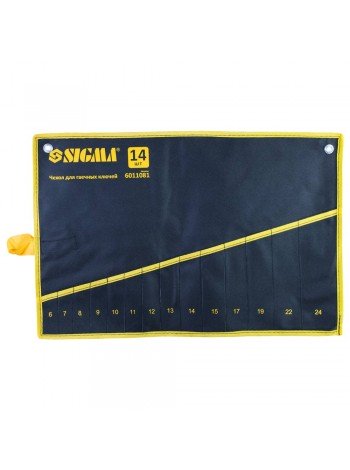 Чохол для гайкових ключів 14шт Sigma (6011081)