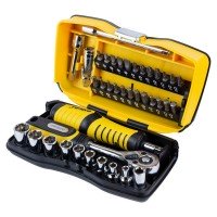 Набор насадок торцевых и биты 1/4" 39шт CrV Sigma (6003571)