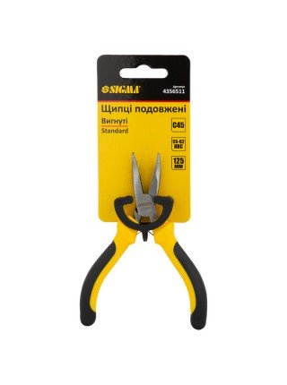 Довгогубці вигнуті 125мм Standard SIGMA (4356511)