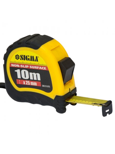 Рулетка shiftlock 10м*25мм Sigma (3815101)