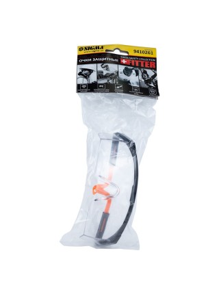 Окуляри захисні Fitter anti-scratch, anti-fog (прозорі) Sigma (9410261)