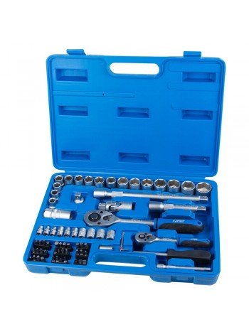 Набір насадок торцевих і біти 1/4", 1/2" 72шт Start Grad (6003145)
