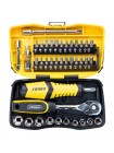 Набор насадок торцевых и биты 1/4" 39шт CrV Sigma (6003571)