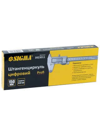 Штангенциркуль PROFI цифровий Sigma (3923011)