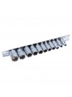 Набор насадок шестигранных 1/4" на планке 11шт CrV Sigma (6003401)