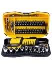 Набор насадок торцевых и биты 1/4" 39шт CrV Sigma (6003571)