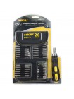 Викрутка біти 18шт насадки торцеві 6шт CrV Sigma (4002111)