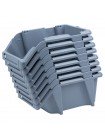 Набор лотков для метизов 8шт с креплениями (серый) Sigma (7418291)