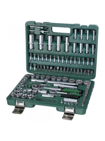 Набор насадок торцевых и биты 1/4", 1/2" 108шт (12 граней) Grad (6004575)