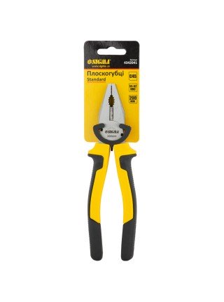 Плоскогубцы 200мм Standard SIGMA (4342041) Плоскогубцы 200мм Standard SIGMA (4342041)