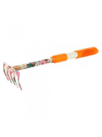 Граблі 5-ти зубые (orange) (TPR) FLORA (5043024)