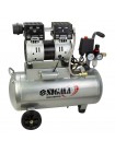 Компрессор двухцилиндровый безмасляный 1.1кВт 154л/мин 8бар 30л Sigma (7042531)