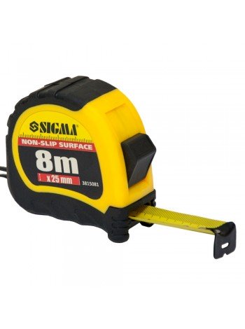 Рулетка shiftlock 8м*25мм Sigma (3815081)