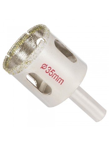 Коронки алмазные по керамике и стеклу Ø35мм Sigma (1541351)