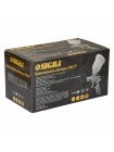 Краскораспылитель HVLP Ø1,8мм (хром) с в/б (пласт) Sigma (6812141)