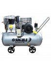 Компрессор ременной двухцилиндровый 380В 4кВт 678л/мин 10бар 100л Sigma (7044521)