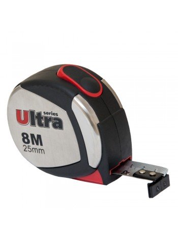 Рулетка магнітна, нейлонове покриття 8м*25мм Ultra (3822082)