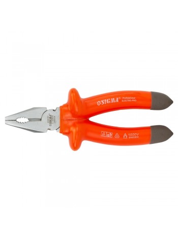 Плоскогубці діелектричні 180мм 1000В Sigma (4344181)