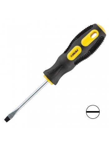 Викрутка шлицевая SL5,0х75мм CrV Sigma (4006341)