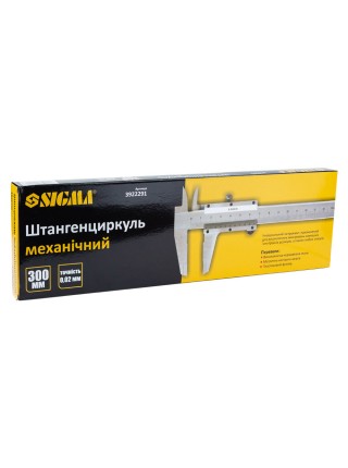 Штангенциркуль механічний 300мм Sigma (3922291)