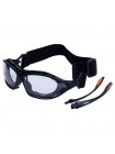 Набор очки защитные с обтюратором и сменными дужками Super Zoom anti-scratch, anti-fog (прозрачные) Sigma (9410911)