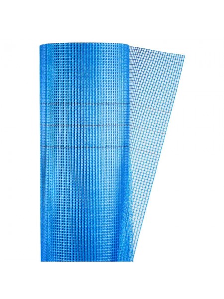 Склосітка штукатурна сітка синя 160г/м2 5×5мм 1×50м SIGMA (8406691)