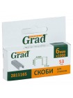Скоби 6*11,3 мм 1000шт Grad (2811165)