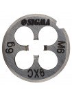 Плашка М6×1,0мм Sigma (1604171)