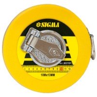 Рулетка стекловолокно 10м*13мм Sigma (3831101)