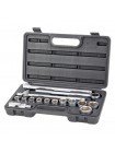 Набір насадок торцевих 1/2" аксесуари 16шт (кейс) Grad (6003125)
