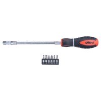 Отвертка с гибким валом + биты 6шт S2 Profi Ultra 4000702