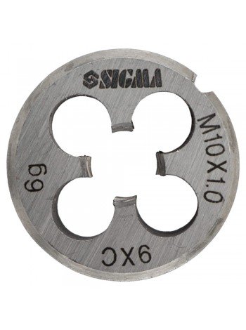 Плашка М10×1,0мм Sigma (1604261)