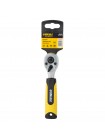 Ключ-трещотка укороченная 1/4" 145мм 72T CrV Sigma (6050271)