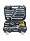Набір насадок торцевих і біт 1/4", 1/2" 82шт CrV mid Sigma (6001551)