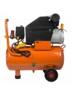 Компресор одноциліндровий 1.5 кВт 198л/хв 8бар 24л (2 крана) Grad (7043535)
