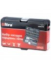 Набор насадок торцевых и биты 1/4" 56шт CrV Taiwan ULTRA (6003172)