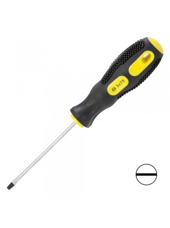 Отвертка шлицевая SL3.0х75мм CrV Sigma (4006301)